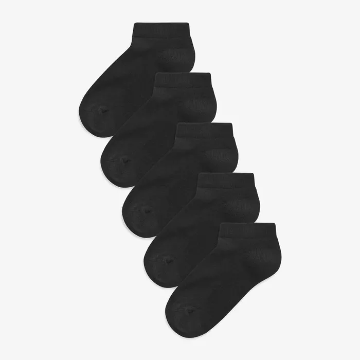 Clarks Socks and Tights Trainer Socks Infant Size 685 Black 8211 Kids