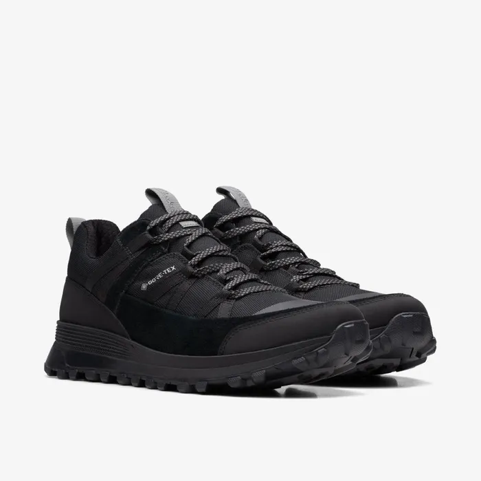 Clarks Trainers Atl Trek Run GoreTex Black 8211 Men