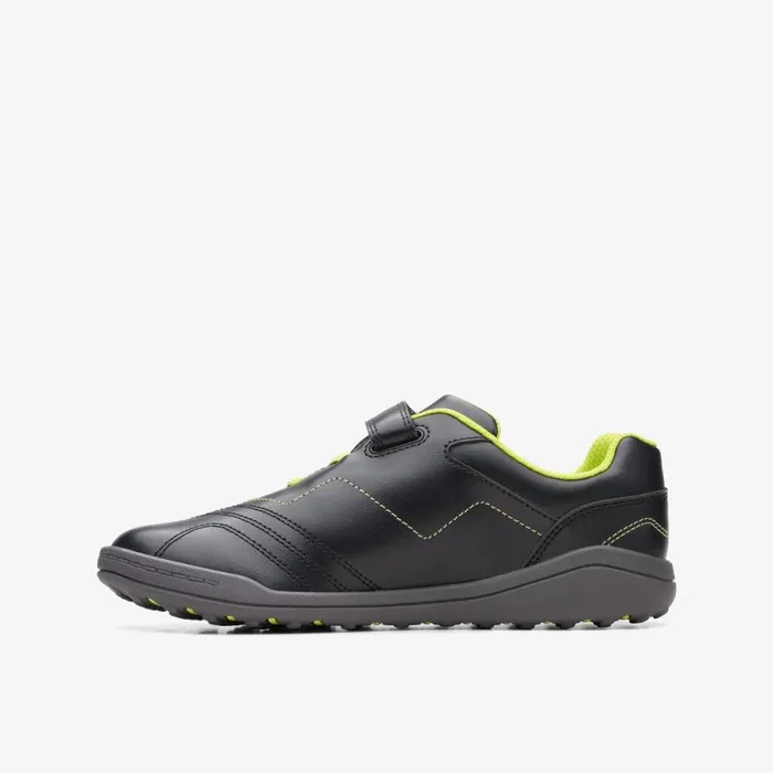 Clarks Trainers Award Fly Older Black 8211 Kids