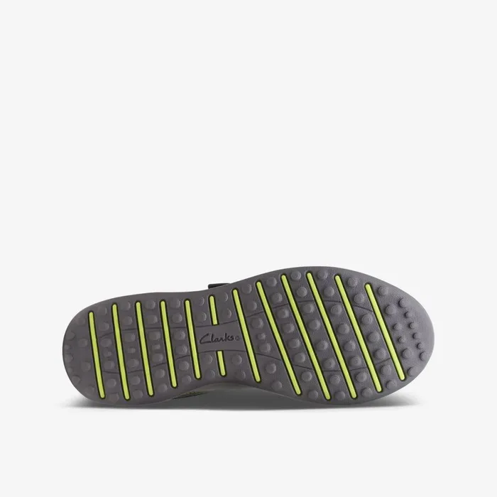 Clarks Trainers Award Fly Older Black 8211 Kids