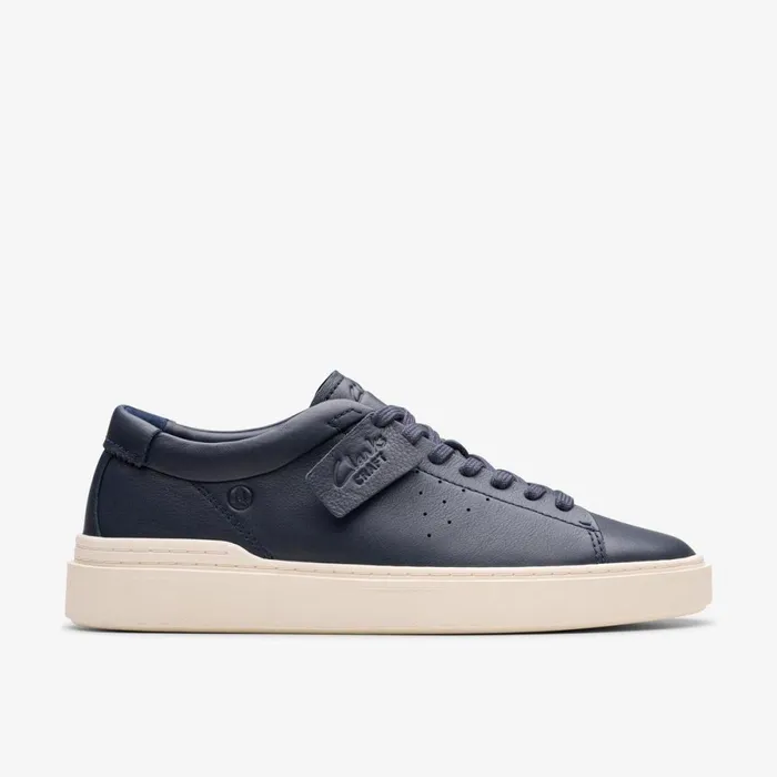 Clarks Trainers Craft Swift Navy Leather 8211 Men