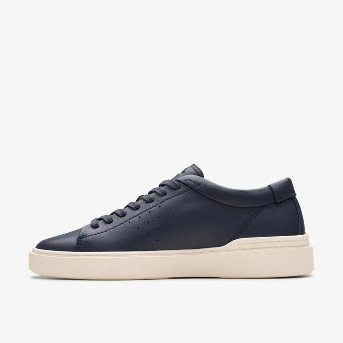 Clarks Trainers Craft Swift Navy Leather 8211 Men