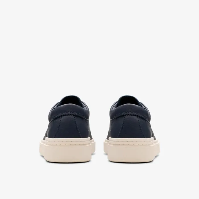 Clarks Trainers Craft Swift Navy Leather 8211 Men