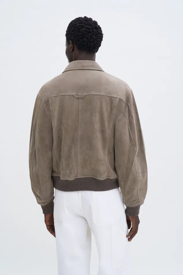 Coats and Jackets Suede Flight Jacket Olive Green 8211 filippak Men Coats and Jackets Suede Flight Jacket Olive Green 8211 filippak Men