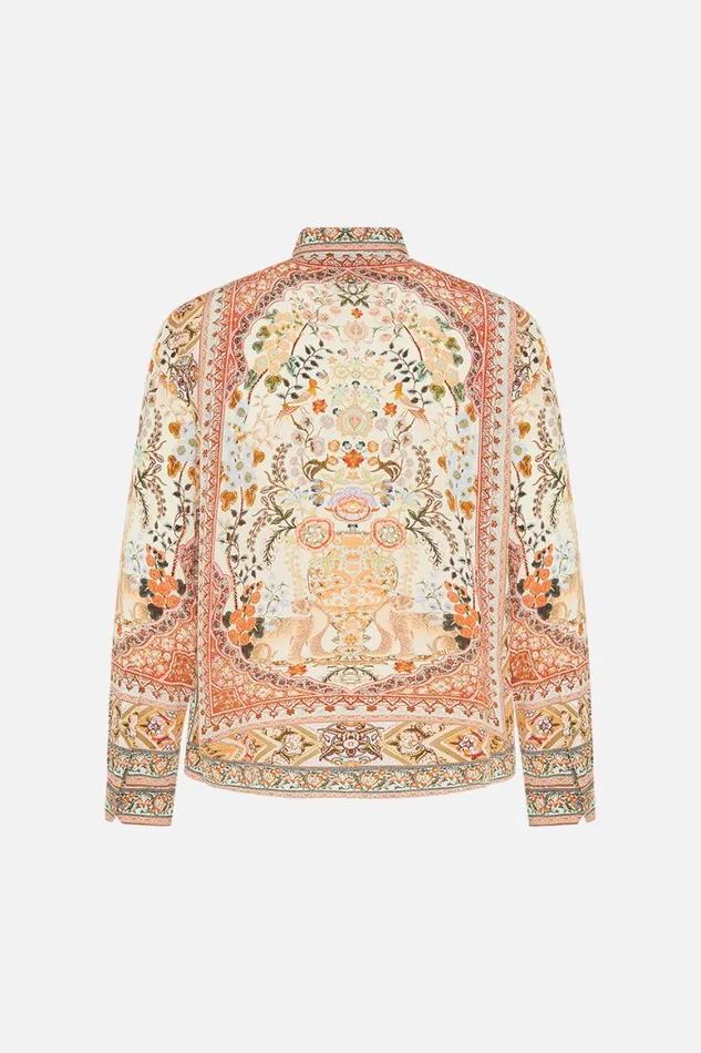 COLLARED LONG SLEEVE SHIRT IN HONOUR OF HEIRLOOMS In Honour Of Heirlooms Mens Camilla Shirts