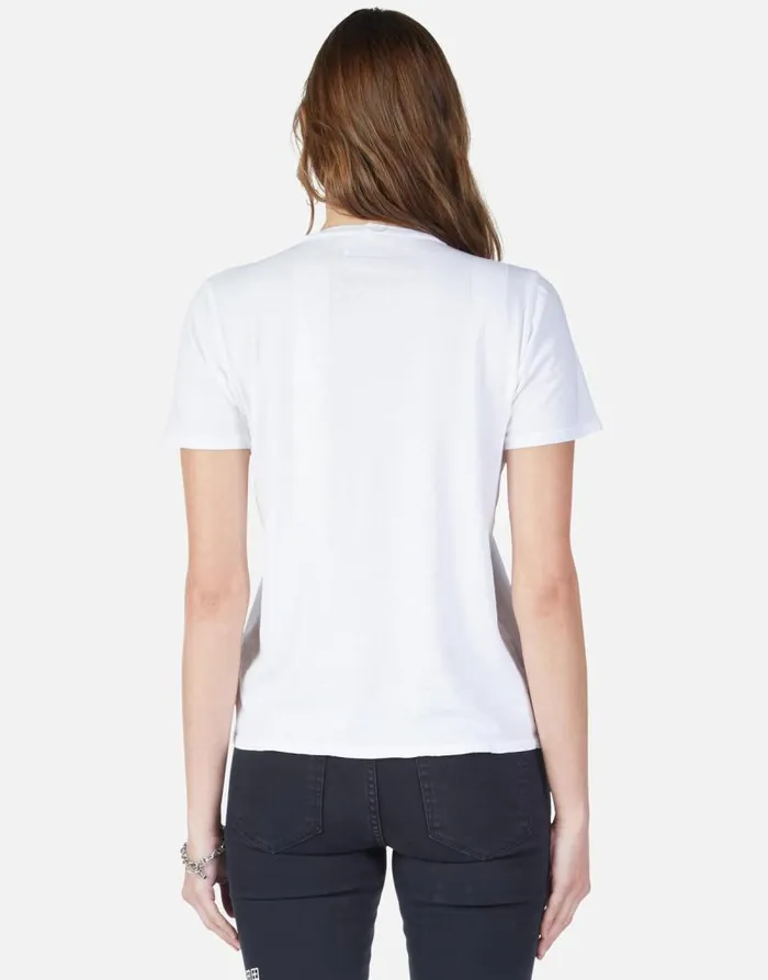 Croft Inner Peace White Women Lauren Moshi Short Sleeve