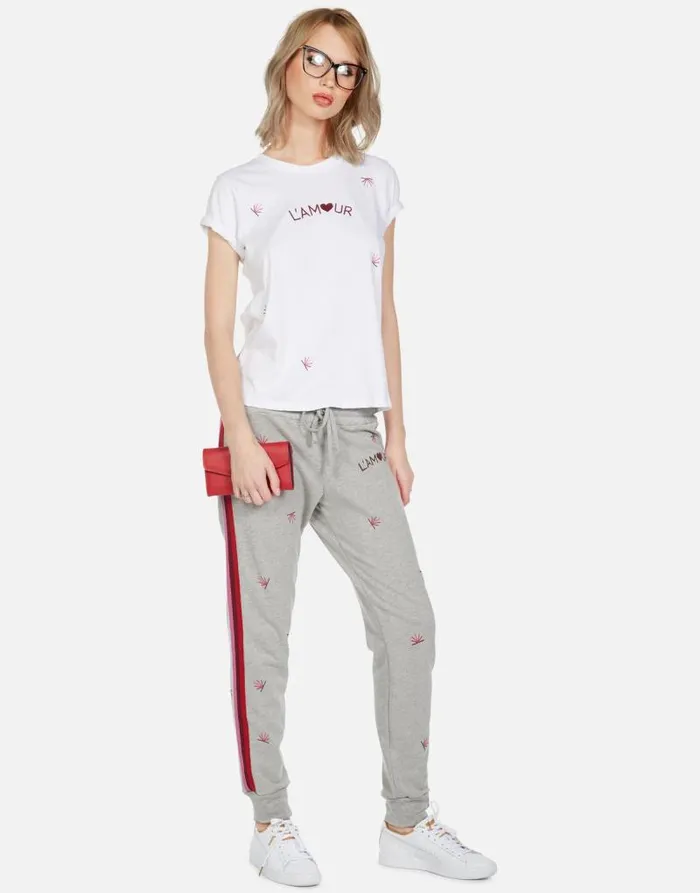 Croft L039Amour White Women Lauren Moshi Short Sleeve