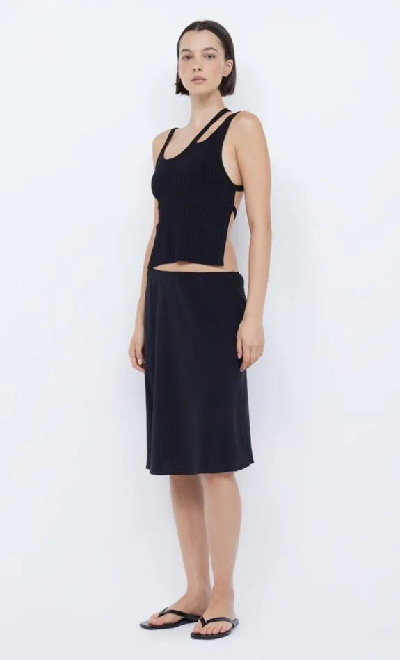 Cropped Shop Bec Bridge Hari Backless Top Blackblack