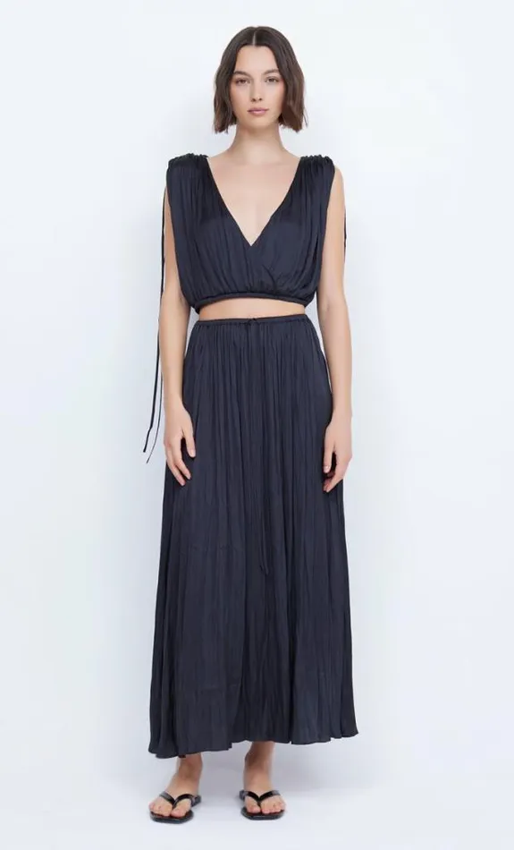 Cropped Shop Bec Bridge Louann Wrap Top Black