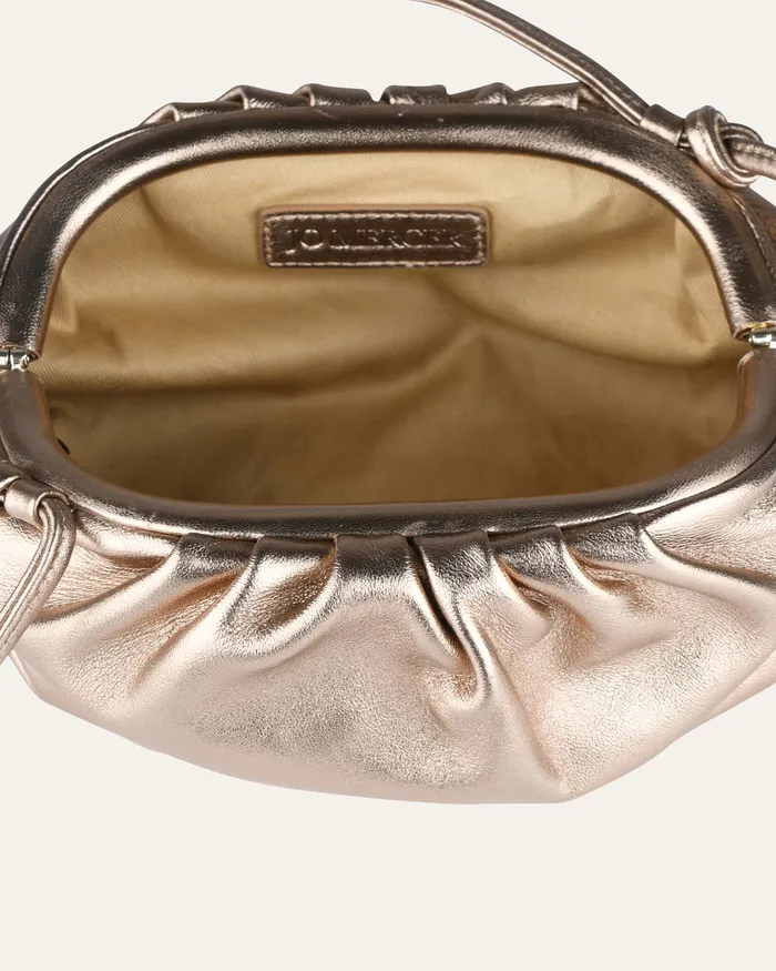 CROSS BODY BAGS Women Bambie cross body bag gold leather jomercer