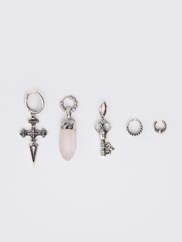 Crystal Earring Set Women Minga London Jewelry