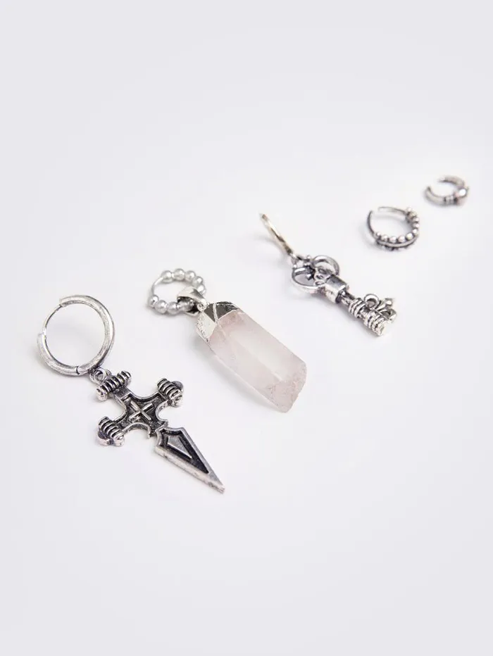 Crystal Earring Set Women Minga London Jewelry