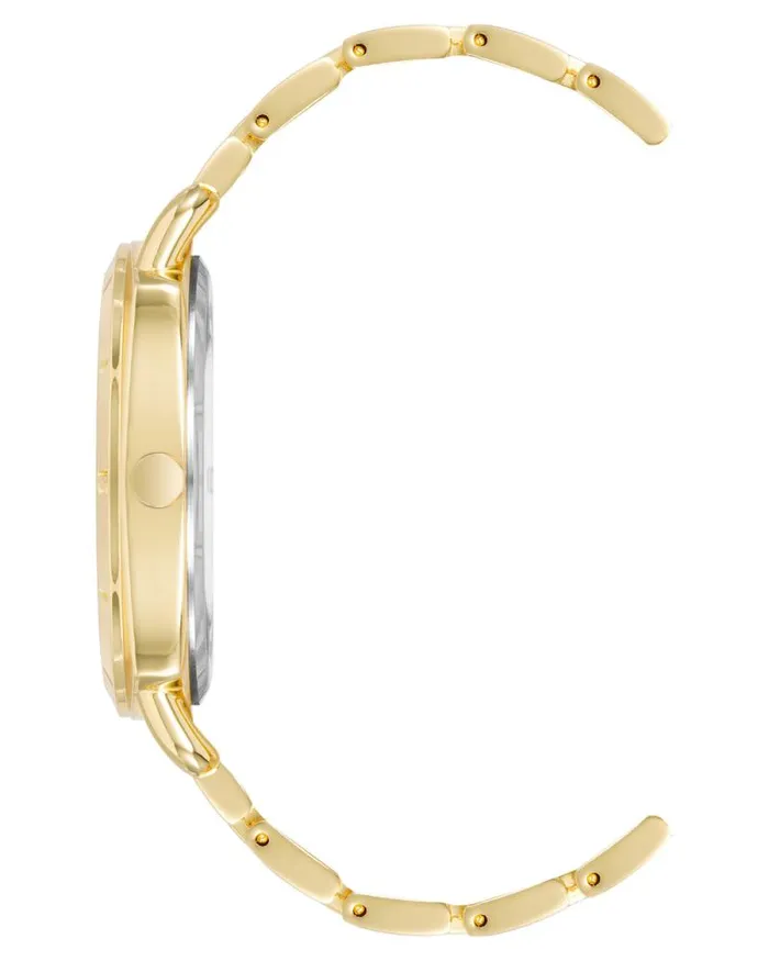 Cushion Case Watch Silvergold Women Nine West Straps