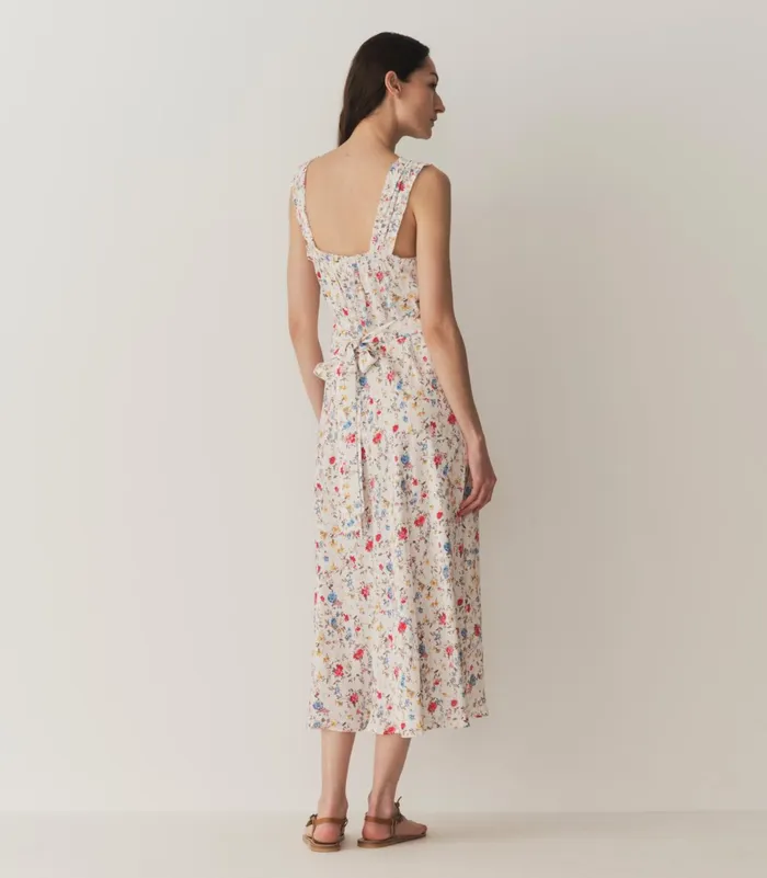 DEN Dresses Women Ascella Dress Blanc Flowering Meadow