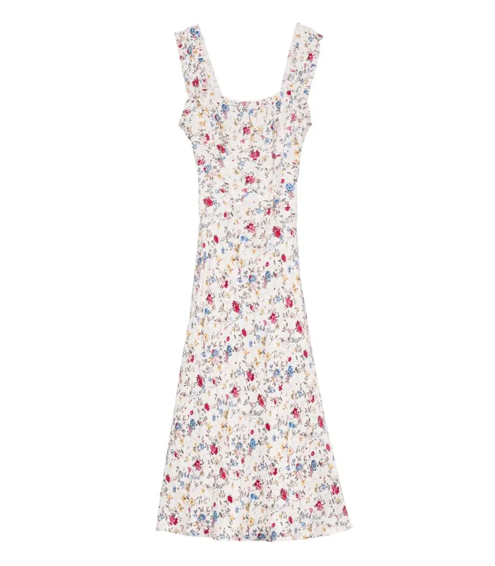 DEN Dresses Women Ascella Dress Blanc Flowering Meadow