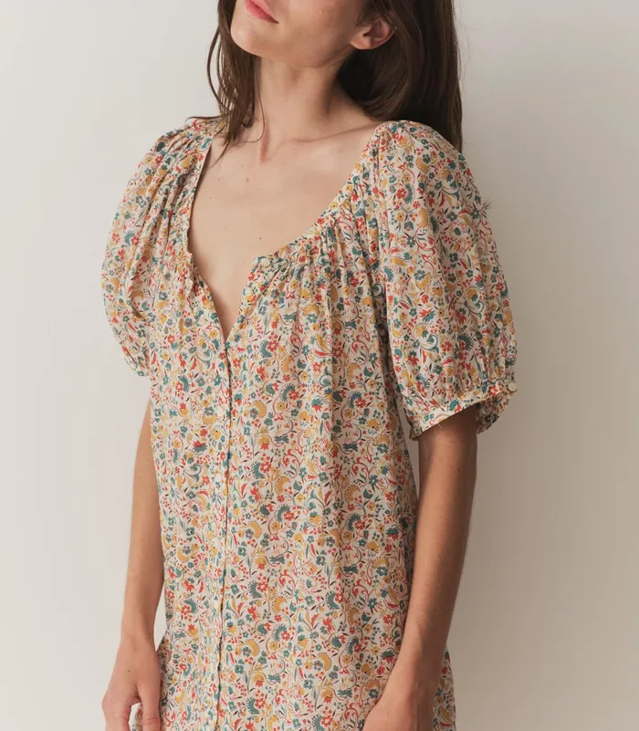 DEN Dresses Women Josette Dress Wild Clover Floral DEN Dresses Women Josette Dress Wild Clover Floral