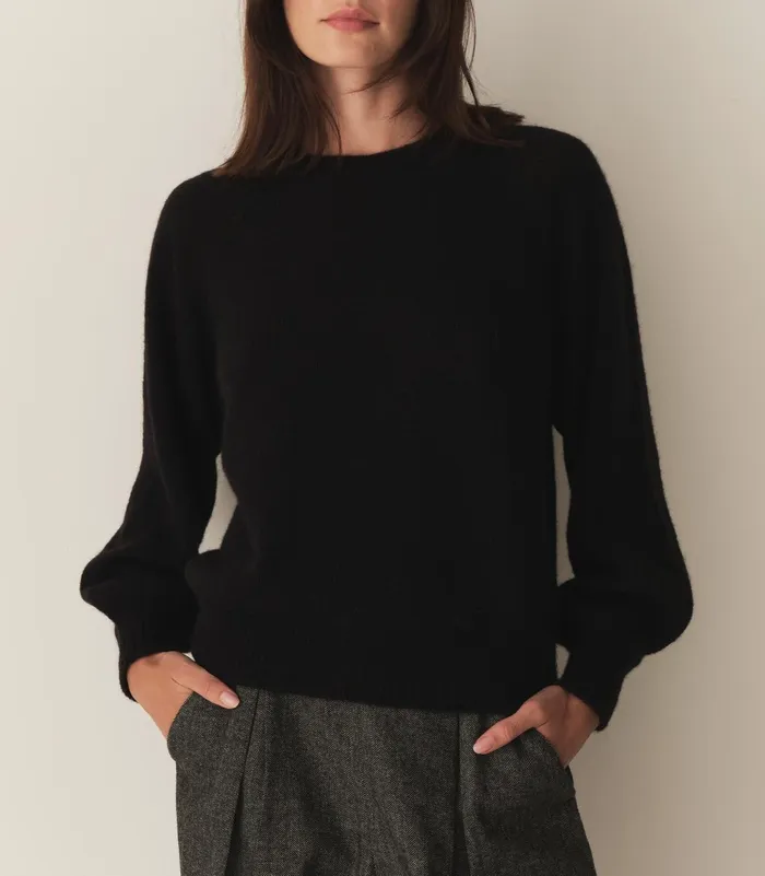 DEN Knitwear Women Marsena Sweater Black