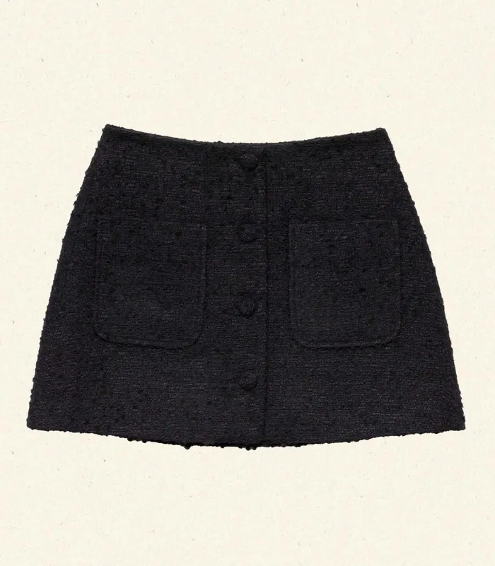 DEN Skirts Women Elina Skirt Black DEN Skirts Women Elina Skirt Black