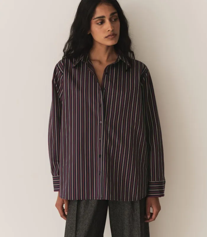 DEN Tops Women Remis Top Beaumont Stripe DEN Tops Women Remis Top Beaumont Stripe