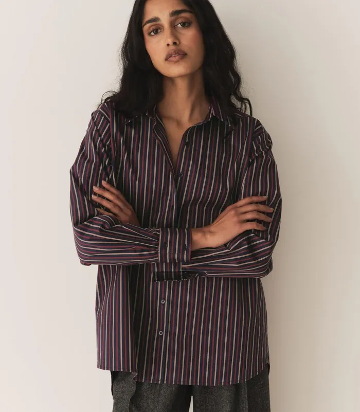 DEN Tops Women Remis Top Beaumont Stripe DEN Tops Women Remis Top Beaumont Stripe