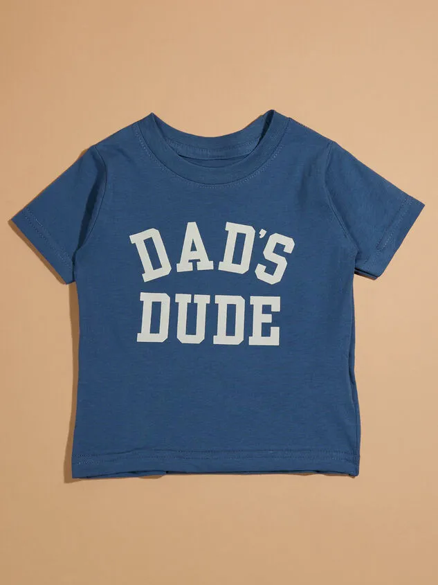 Dads Dude Graphic Tee Indigo Boy Altar039d State Tops