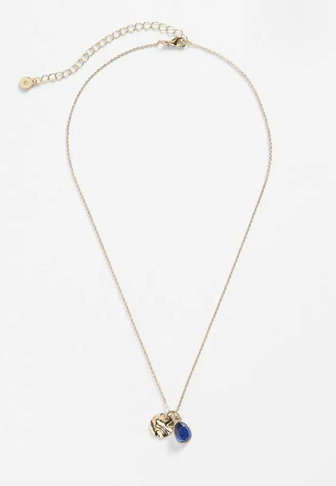 Dainty September Birthstone Necklace Women Maurices Jewelry