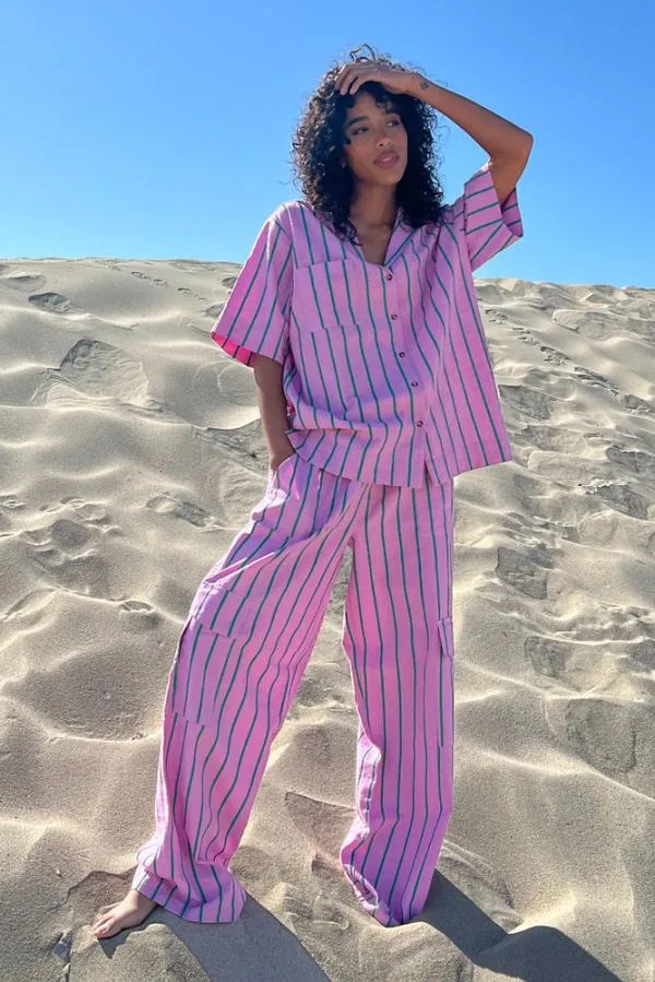 Damson Madder Coords Women Sydney Stripe Trousers