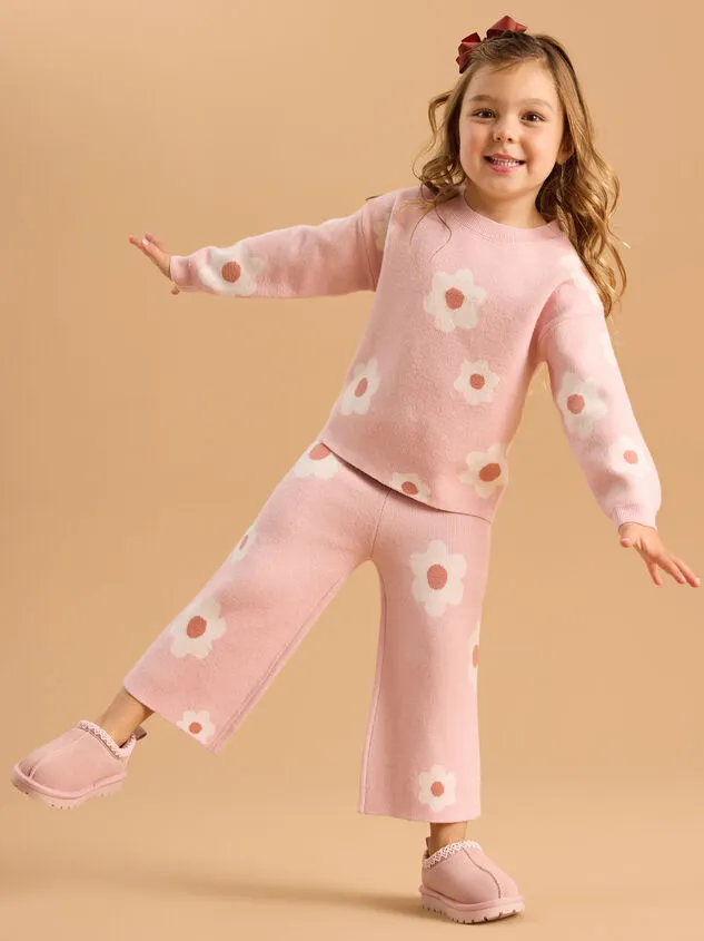 Darling Daisies Sweater Pullover Pink Girl Altar039d State Tops