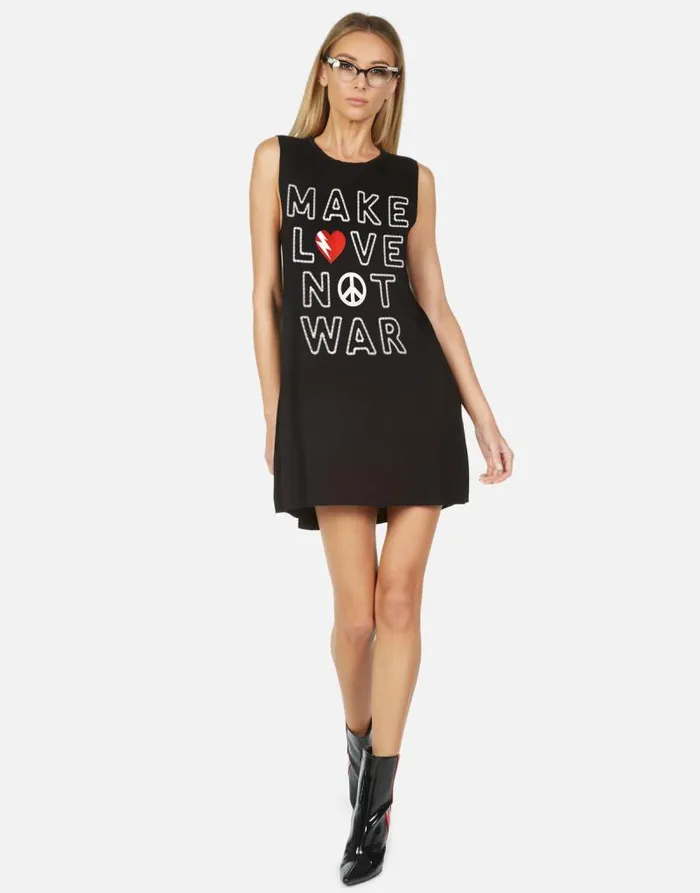Deanna X Make Love Not War Onyx Women Lauren Moshi Dresses