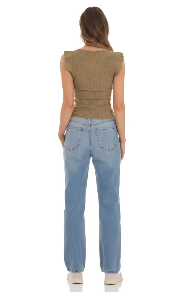 Distressed Jeans Light Denim Women LUCY IN THE SKY Jeans Distressed Jeans Light Denim Women LUCY IN THE SKY Jeans
