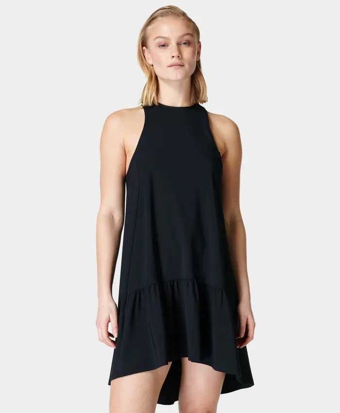 Dresses and Jumpsuits Sweaty Betty Women Explorer Club Mini Dress Black