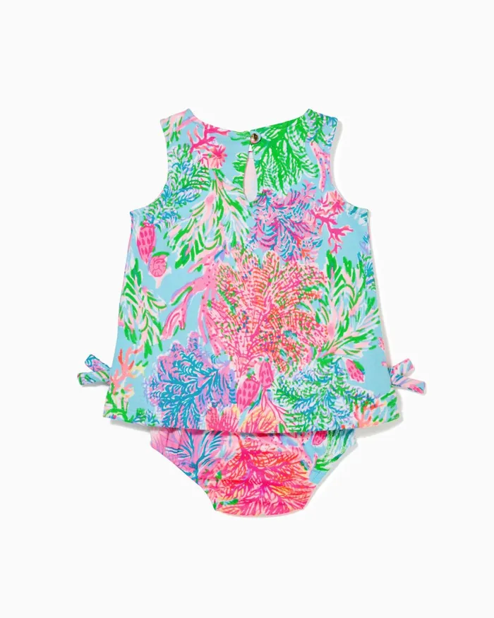 Dresses and Rompers GirlsHome and Gifts Lilly Pulitzer Baby Lilly Knit Shift Dress Celestial Blue Cay To My Heart Dresses and Rompers GirlsHome and Gifts Lilly Pulitzer Baby Lilly Knit Shift Dress Celestial Blue Cay To My Heart