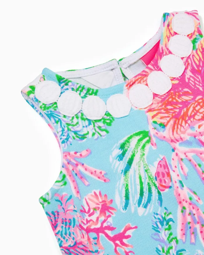 Dresses and Rompers GirlsHome and Gifts Lilly Pulitzer Baby Lilly Knit Shift Dress Celestial Blue Cay To My Heart Dresses and Rompers GirlsHome and Gifts Lilly Pulitzer Baby Lilly Knit Shift Dress Celestial Blue Cay To My Heart