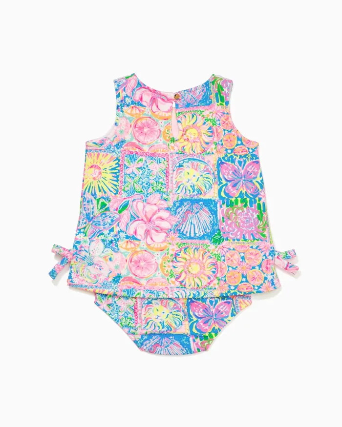 Dresses and Rompers GirlsHome and Gifts Lilly Pulitzer Baby Lilly Knit Shift Dress Multi Patch My Drift Dresses and Rompers GirlsHome and Gifts Lilly Pulitzer Baby Lilly Knit Shift Dress Multi Patch My Drift