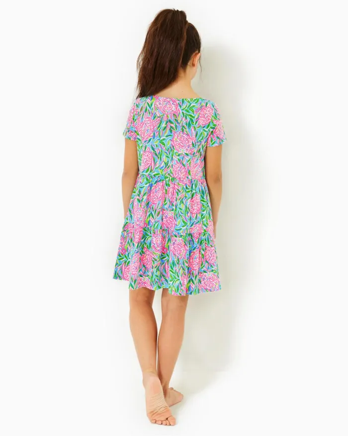 Dresses and Rompers Girls Lilly Pulitzer Girls Mini Geanna Swing Dress Frenchie Blue Turtley In Love Dresses and Rompers Girls Lilly Pulitzer Girls Mini Geanna Swing Dress Frenchie Blue Turtley In Love