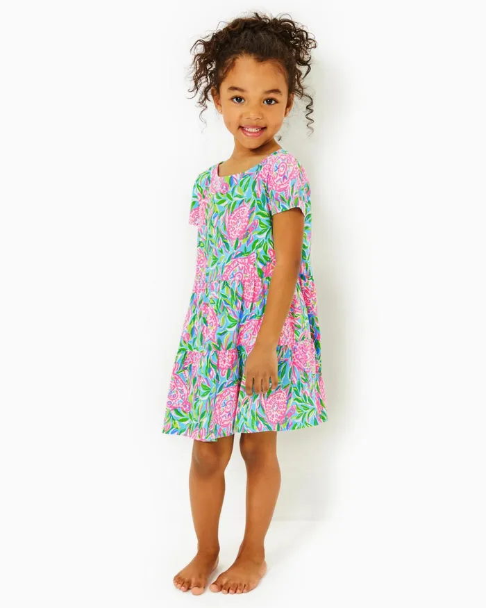 Dresses and Rompers Girls Lilly Pulitzer Girls Mini Geanna Swing Dress Frenchie Blue Turtley In Love Dresses and Rompers Girls Lilly Pulitzer Girls Mini Geanna Swing Dress Frenchie Blue Turtley In Love