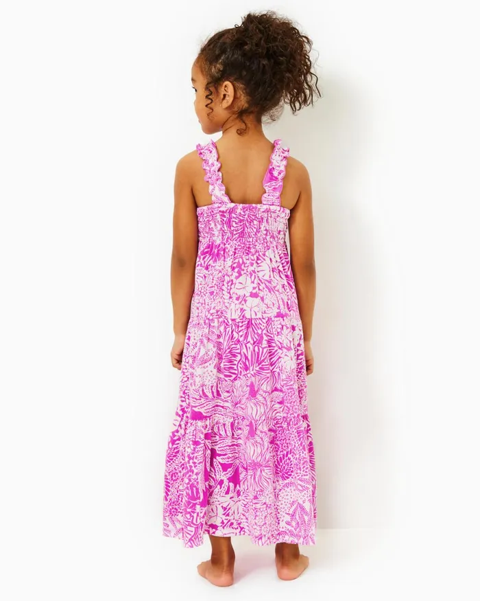 Dresses and Rompers Girls Lilly Pulitzer Girls Mini Hadly Maxi Dress Wild Fuchsia Swipe Right Dresses and Rompers Girls Lilly Pulitzer Girls Mini Hadly Maxi Dress Wild Fuchsia Swipe Right