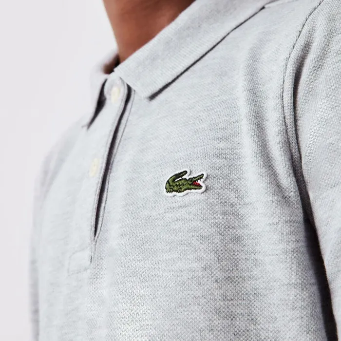 Dresses and Skirts Kids Lacoste Kids039 Piqu Polo Dress Grey Chine Cca