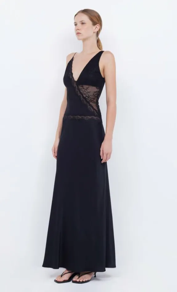 Dresses Bec Bridge Abrielle Lace Maxi Dress Blackblack