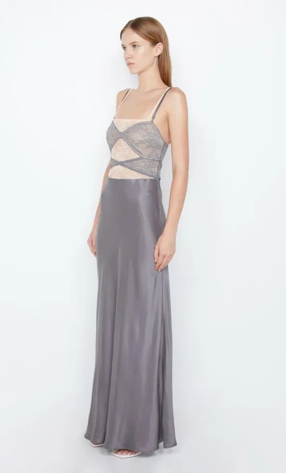 Dresses Bec Bridge Amoras Cut Out Dress Greypeach