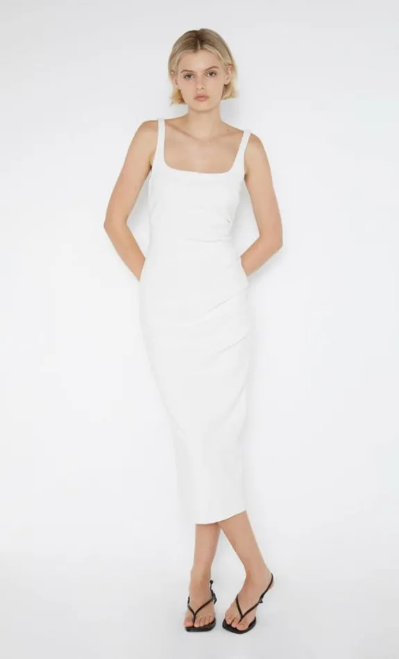 Dresses Bec Bridge Be Mine Square Neck Dress Ivory