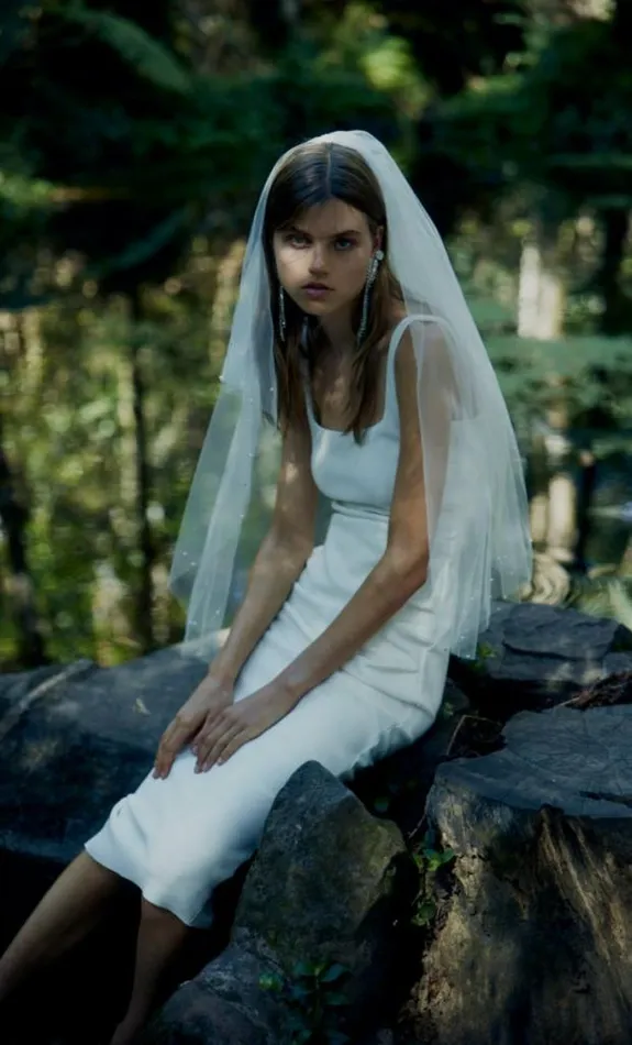 Dresses Bec Bridge Be Mine Square Neck Dress Ivory