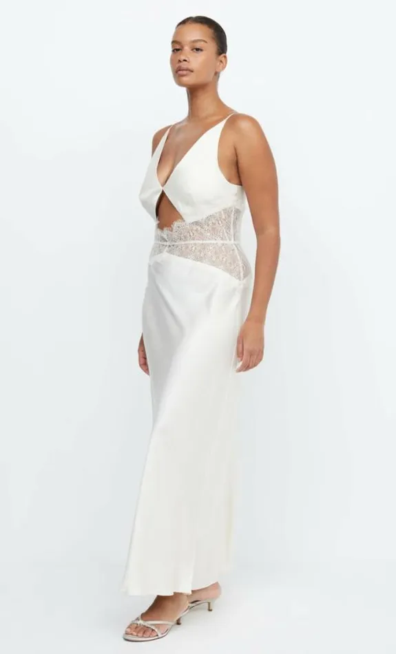 Dresses Bec Bridge Celine Maxi Dress Creamcream