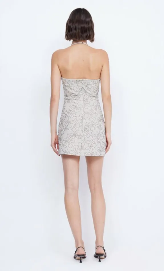 Dresses Bec Bridge Elaine Halter Mini Dress Bone