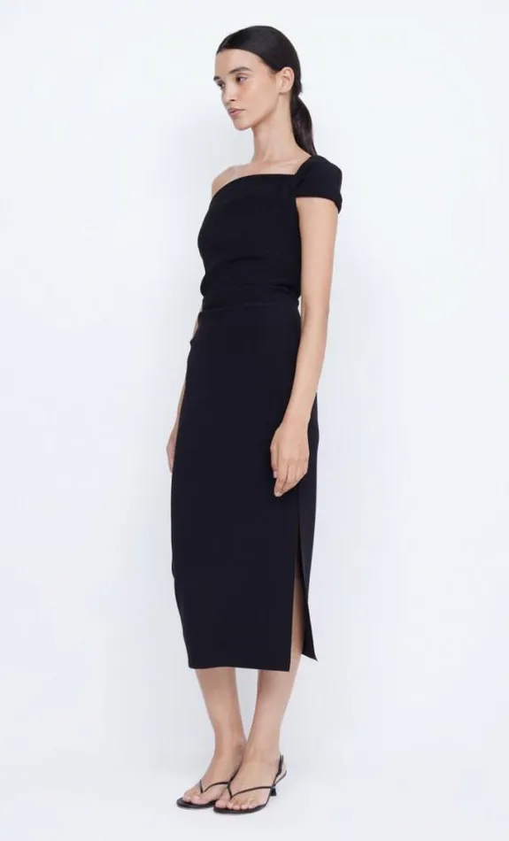 Dresses Bec Bridge Elea Asym Midi Dress Black