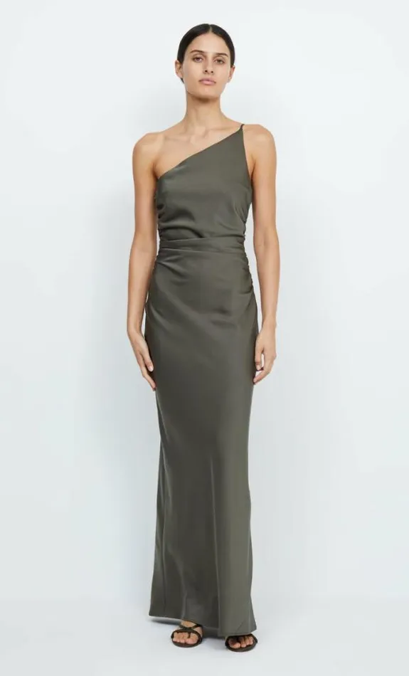 Dresses Bec Bridge Eternity Asym Maxi Dress Dark Willow