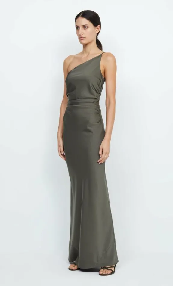 Dresses Bec Bridge Eternity Asym Maxi Dress Dark Willow