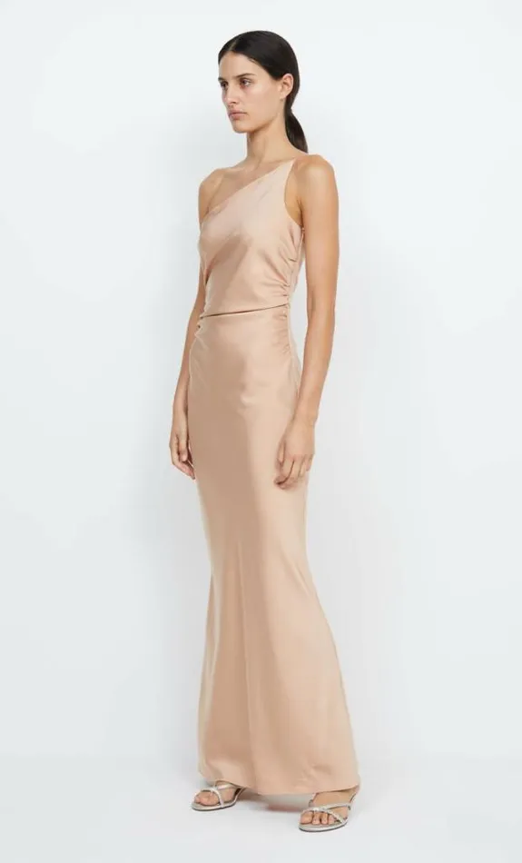 Dresses Bec Bridge Eternity Asym Maxi Dress Rose Gold