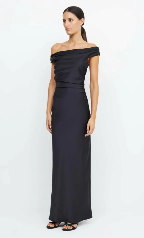 Dresses Bec Bridge Eternity Off Shoulder Maxi Black