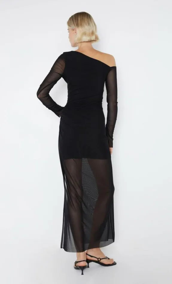 Dresses Bec Bridge Fae Asym Long Sleeve Dress Black